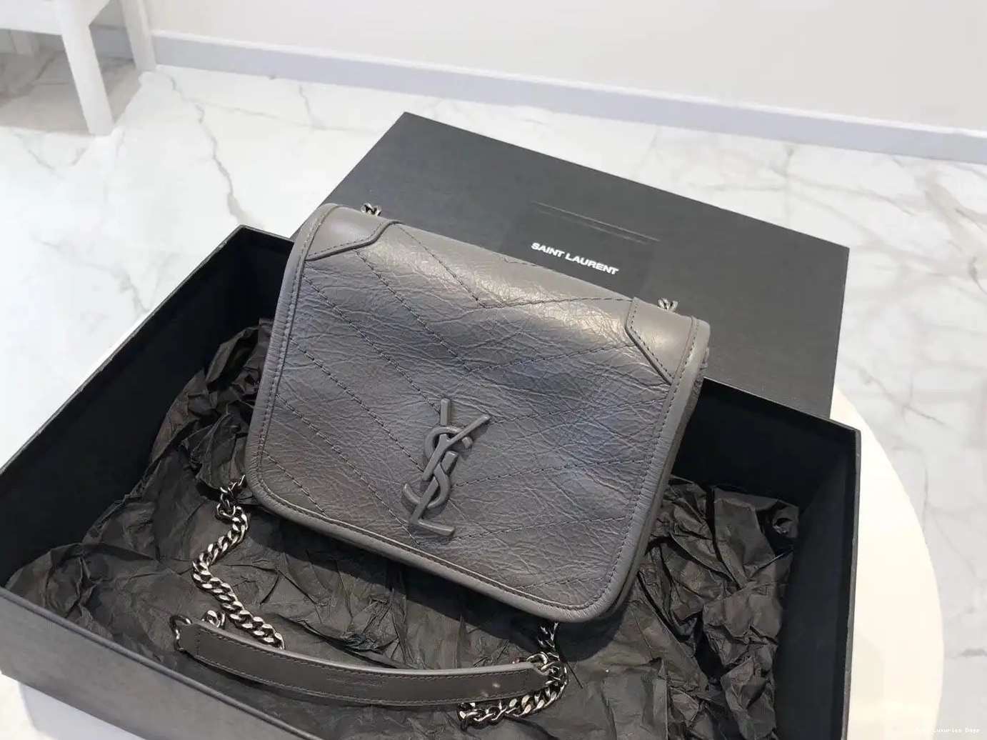 Tony Luxuries YSL NIKI WALLET CHAIN 0622